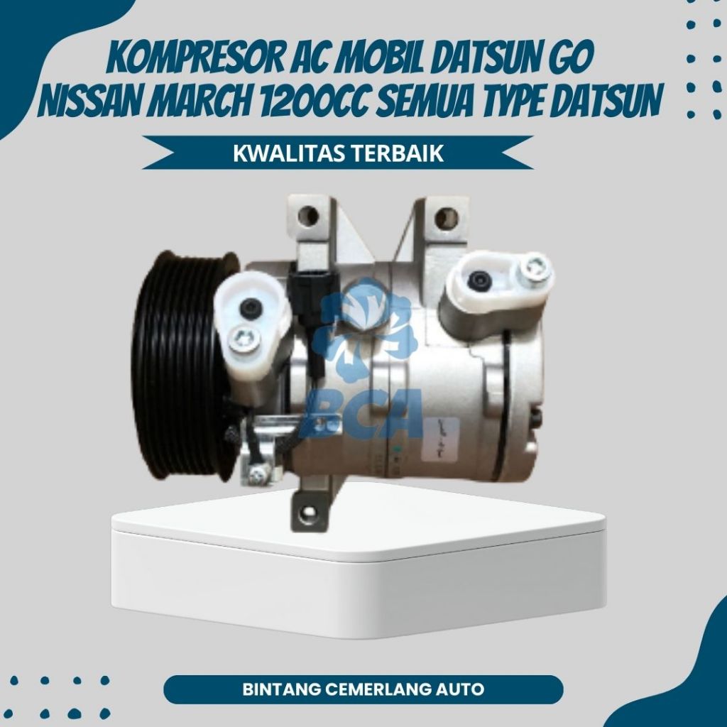 COMPRESSOR KOMPRESOR AC Mobil Datsun GO Semua Type Datsun KWALITAS TERBAIK