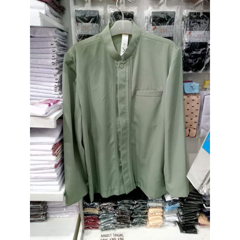 BAJU MUSLIM JASKO JAS KOKO MQ FASHION OPNAISEL MQ FASHION HIJAU