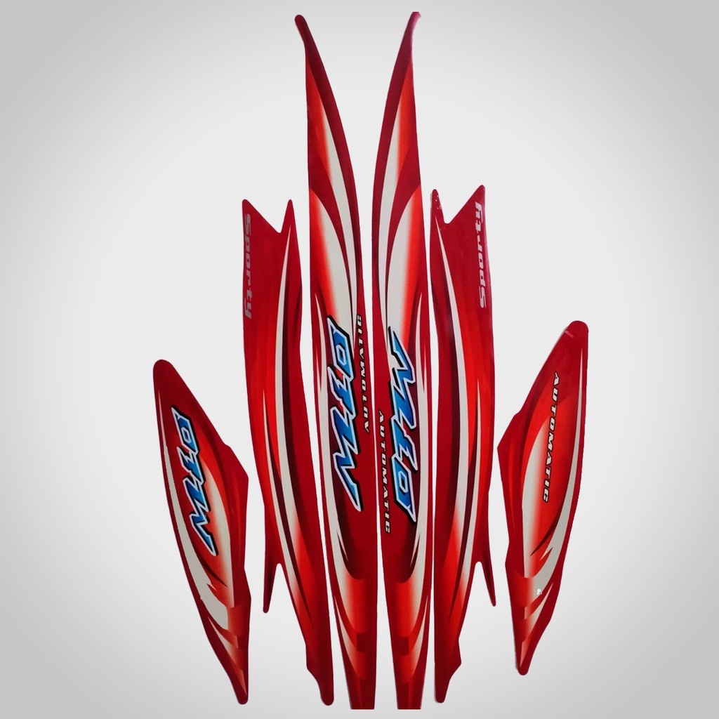 STIKER STRIPING STANDART MIO SPORTY 2007 LIS STIKER MOTOR MIO SPORTY 2007