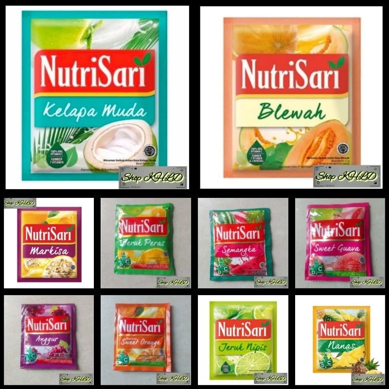 

Nutrisari all Variant Rasa, Minuman instan serbuk