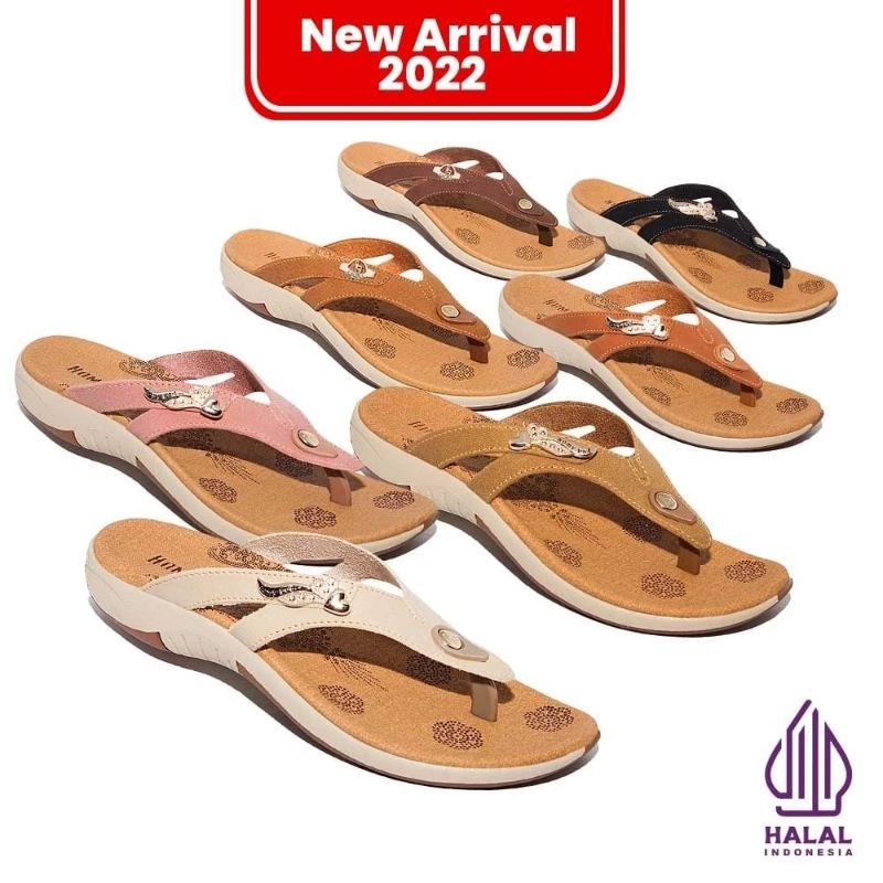 Homyped Kamila N33 Sandal Jepit Wanita Sandal Homyped sandal wanita original