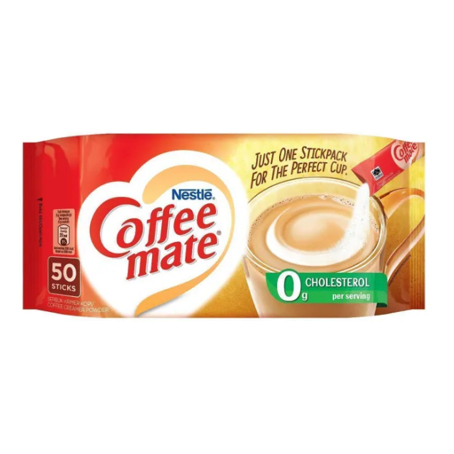 

Coffee mate Creamer Stickpack 50 / Nestle Creamer Coffee Mate Original isi 50