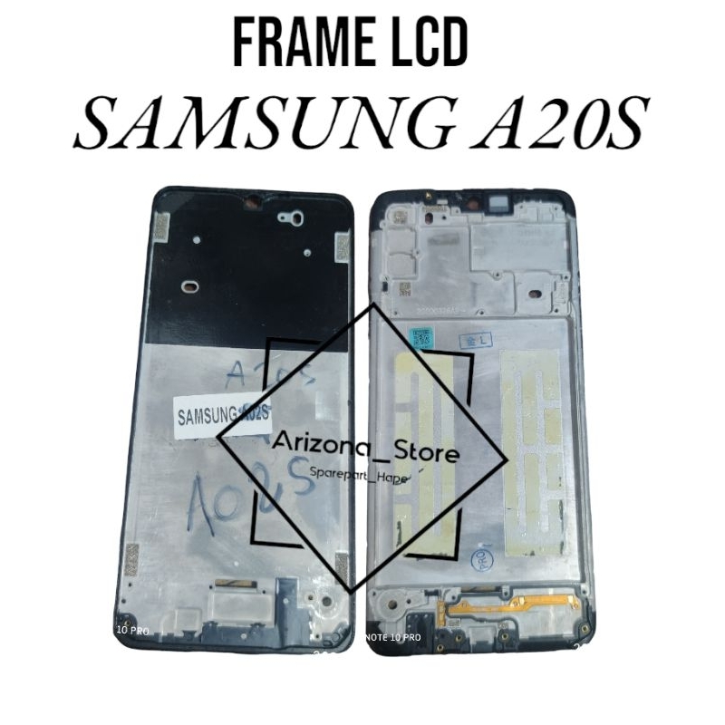 FRAME LCD - TULANG LCD - TATAKAN LCD SAMSUNG GALAXY A20S ORI COPOTAN