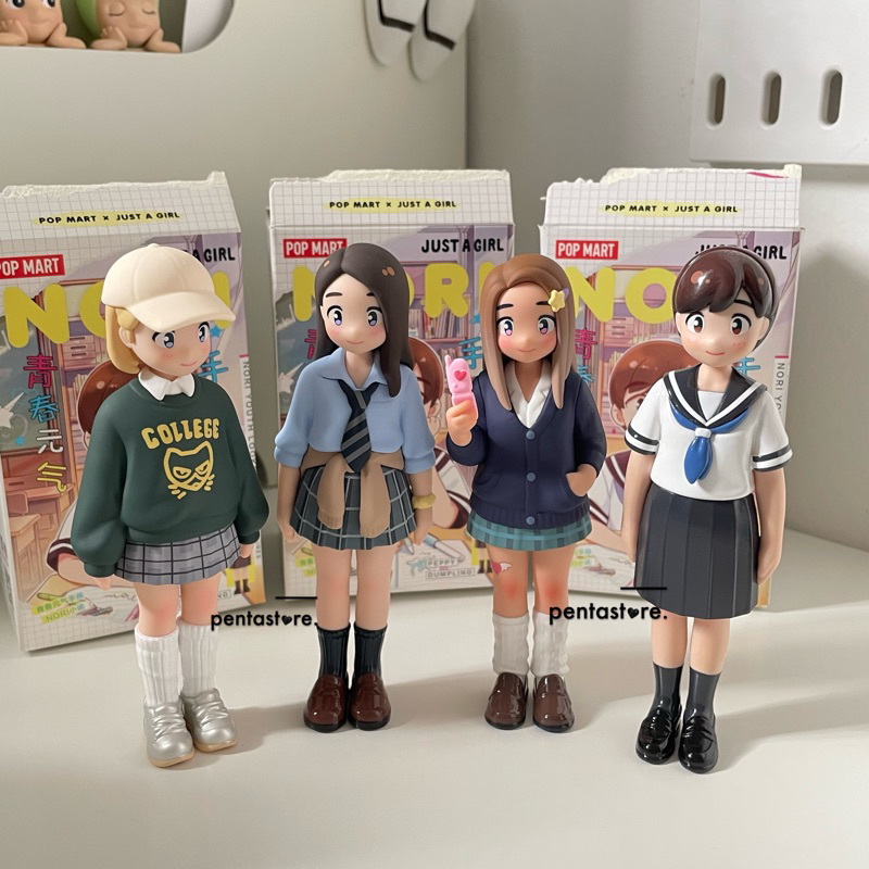 Rukappu Gojo Geto JJK Nori Just A Girl Peach Riot Popmart | Action Figure One Piece Sanji Zoro