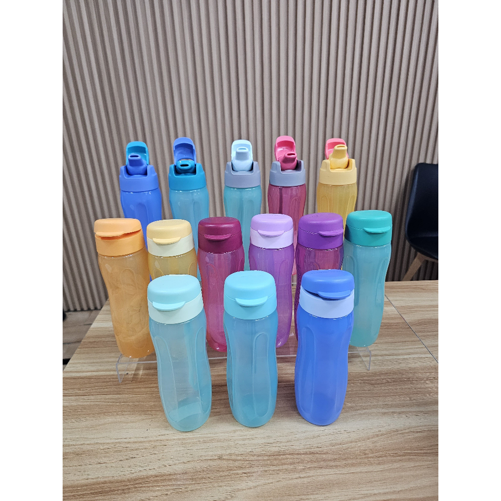 TUPPERWARE ECO FASHION BOTOL SLIM 500ML / STRAW 500ML