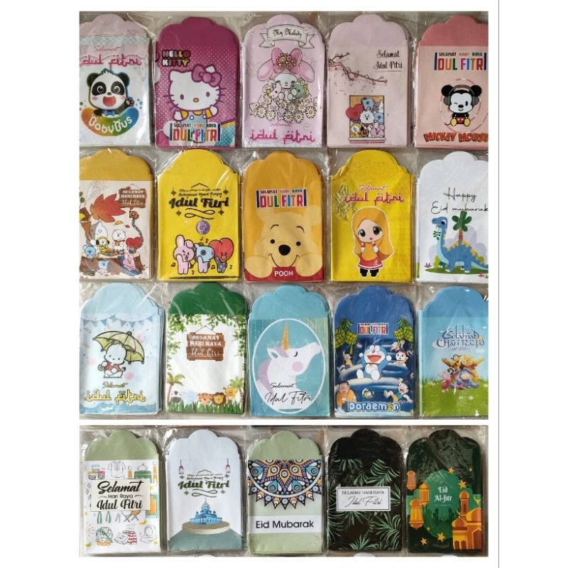 

{isi 10} Amplop Lebaran Sedang, Amplop Lebaran Karakter, Amplop Lebaran, Amplop THR