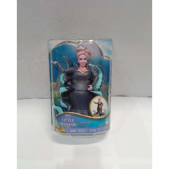 B-HLX12 Disney The Little Mermaid Ursula Fashion Doll - Mainan Boneka Anak Perempuan