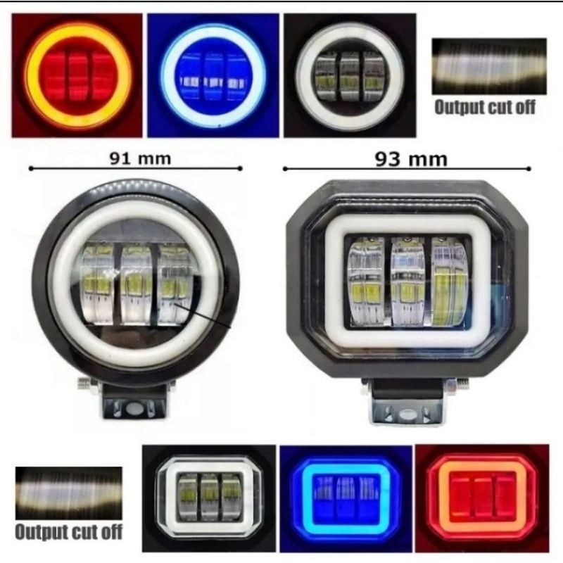 Lampu tembak daymaker mini 3LENSA LAMPU TEMBAK DAYMAKER