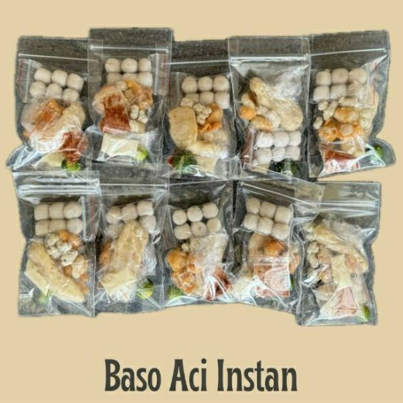 

Baso Aci Gurih Pedas 10 pcs Murah/Baci enak/Baso Aci Murah/Baso Aci Paket Murah/Baso Aci Viral/Baso Aci Paket lengkap/Baso Aci Tulang Rangu/Kemasan Vakum/Baso Aci Instan /Baso Aci Super Pedas/Baso Aci Kemasan Kecil