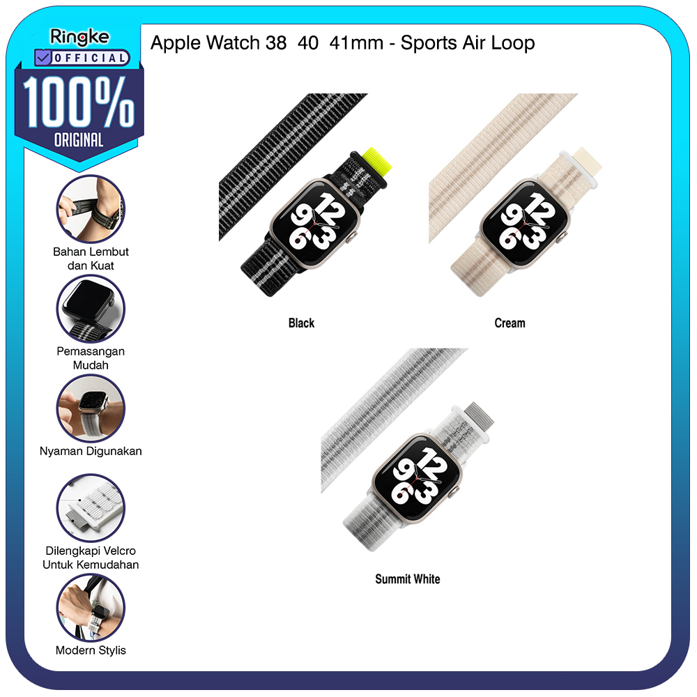 Ringke Apple Watch Sports Watch Strap Air Loop Tali Jam Tangan