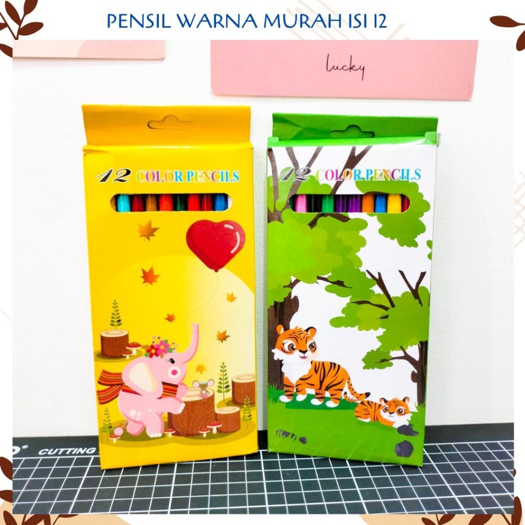 

PENSIL WARNA MURAH ISI 12 COLOR PENCIL PENCILS WARNA WARNI MEWARNAI COLORING COLOUR ALAT TULIS KANTOR SEKOLAH MURAH TERMURAH COD
