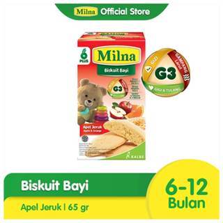 MILNA BISKUIT BAYI 65G RASA APEL JERUK