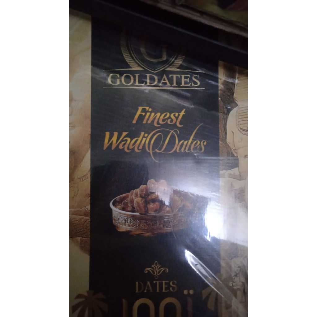

Kurma Mesir Golden goldates finest wadi dates 10 kg Kartonan Dijamin 100% Original