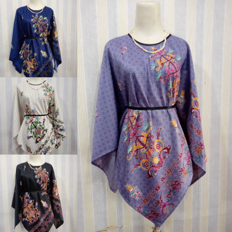 BAJU BATIK DAYAK KALTENG BATANG GARING/Atasan batik etnik dayak kalteng/blouse batik Kalteng/baju ba