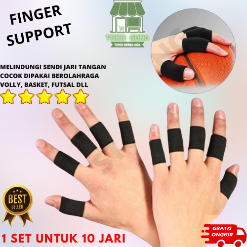 Deker Jari Tangan Finger Support Finger Tape Buat Futsal Basket Volly