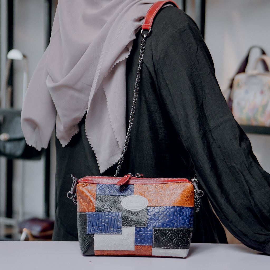Bella Bag | Patchwork Series | Berliano Leather | Tas Kulit Sapi