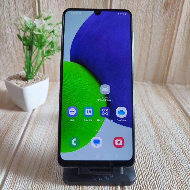 Hp Second Samsung Galaxy a22 4G Ram 6/128 Original Garansi Resmi Sein