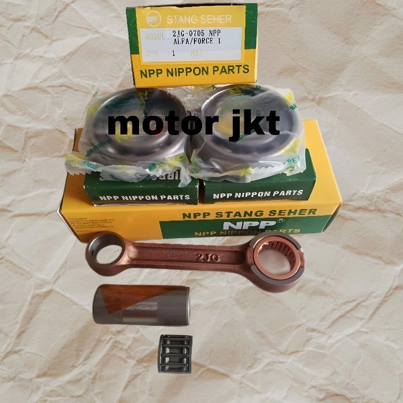 STANG SEHER SET ALFA/FORCE 1 F1ZR FIZR PLUS BEARING KRUK AS KIRI KANAN NPP ORIGINAL