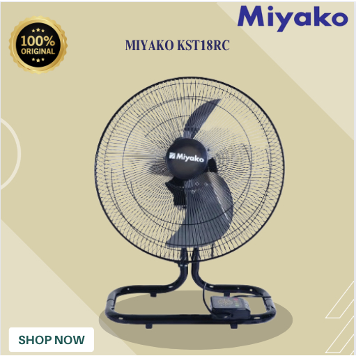 KIPAS ANGIN MIYAKO KST18RC/KST 18RC/KST 18 RC/KST-18-RC/KST-18RC/KST18RC/MIYAKO ORIGINAL BERGARANSI
