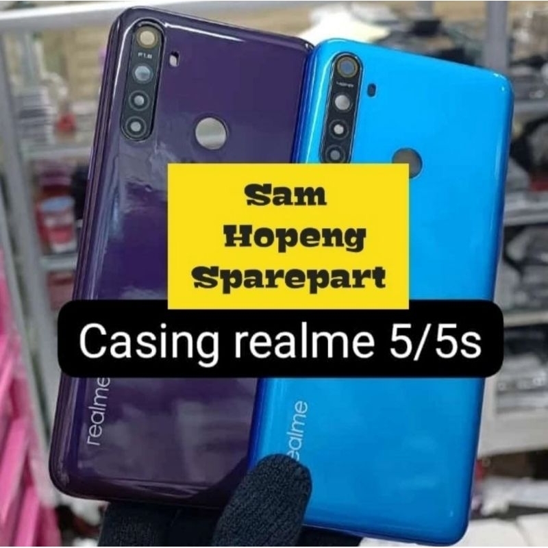 Casing Realme 5/5S Backdoor + Bezel Realme 5/5S