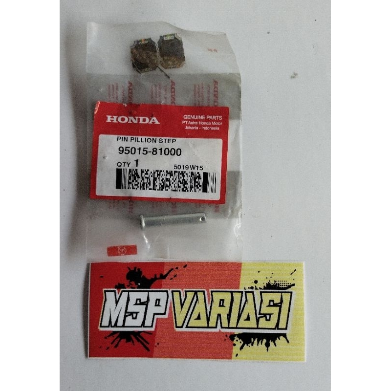 Original AHM 95015-81000 Pin Pillion Step – BeAT PCX, Vario 125 Vario 150 Vario 110