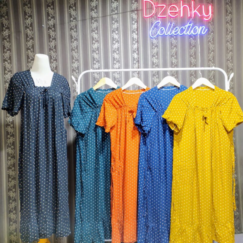 DASTER RAYON PREMIUM FUJI KEKINIAN | REMPEL BAWAH TALI PINGGANG