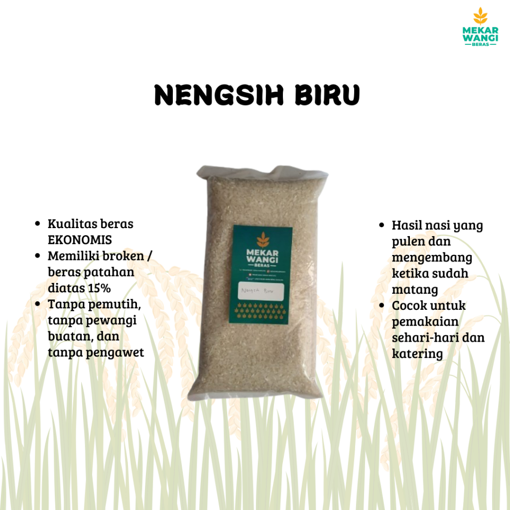 

BERAS EKONOMIS NENGSIH BIRU 1kg