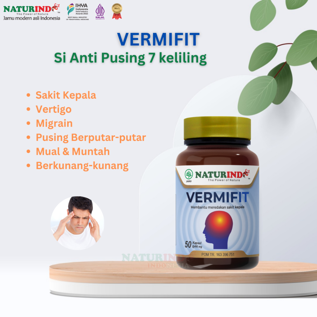 

Vermifit (Herbal Special untuk Vertigo dan Migrain)