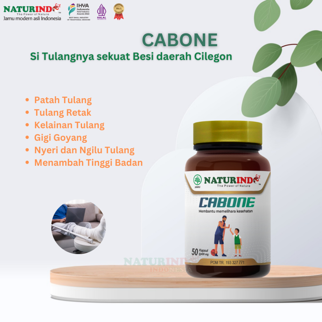 

Cabone (Herbal Alami untuk Pemeliharaan Tulang)