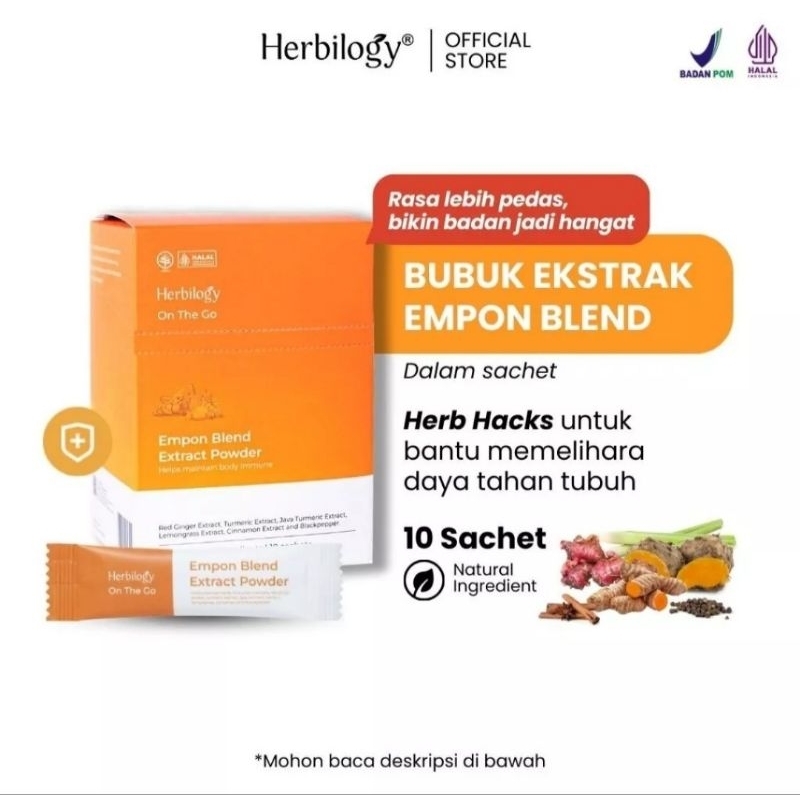 

Herbilogy On The Go Empon Blend Extract 10 Sachet