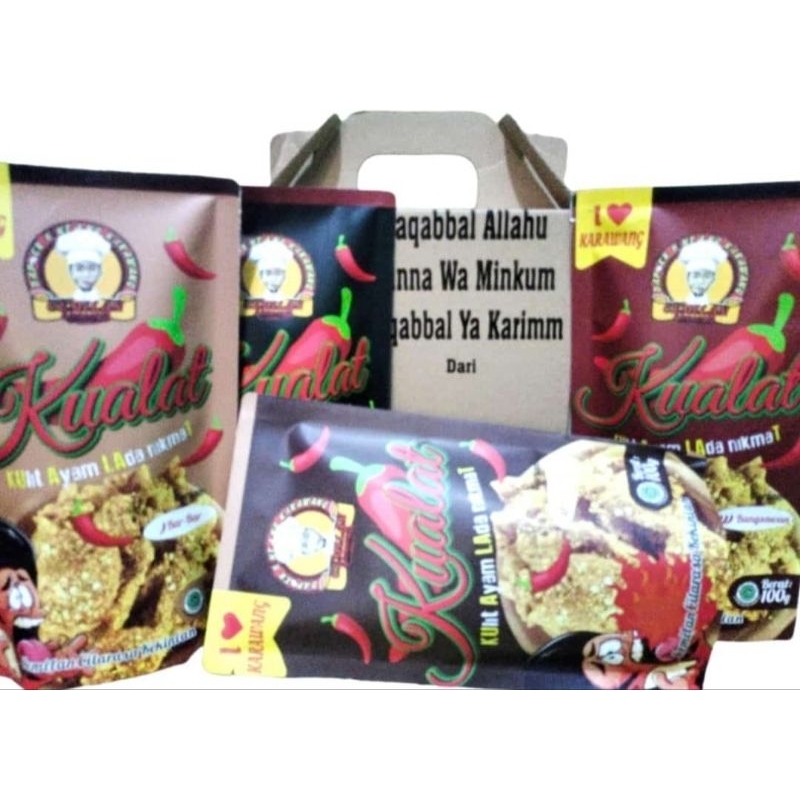 

Hampers KUALAT (KUlit Ayam LAda nikmaT)