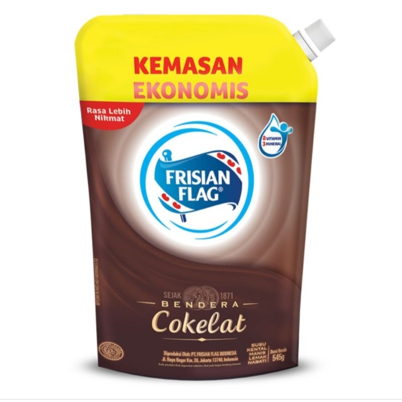 

Susu Kental Manis Frisian Flag Cokelat 545Gr