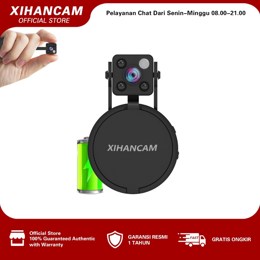 HARGA SPESIAL XIHANCAM 3MP Spy Camera Wifi Mini Internal Kamera Cctv Mini Tersembunyi Tanpa Kabel