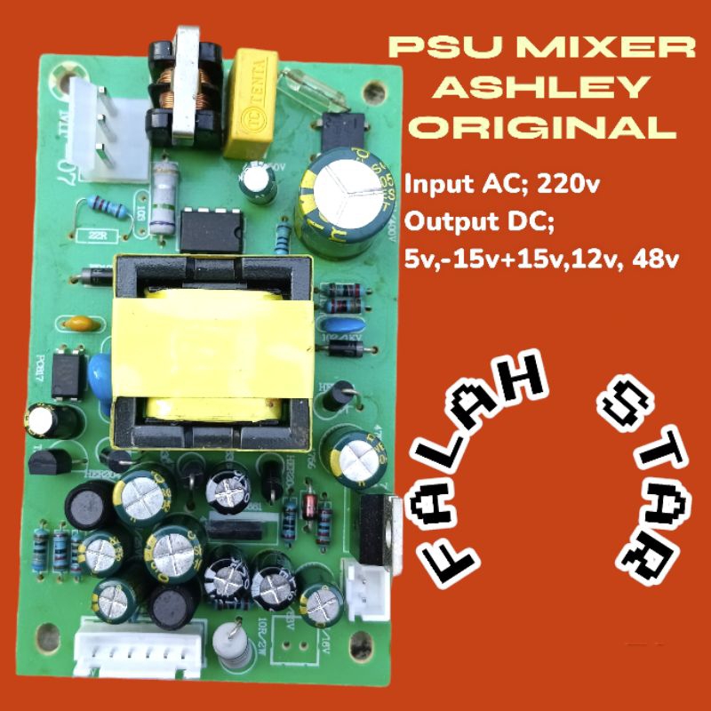 modul psu mixer ashley super m8 super m4 psu mixer ashley original