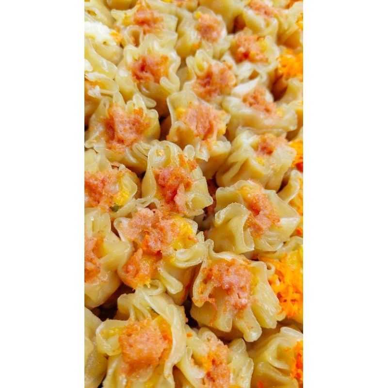 

Dimsum ayam frozen topping sosis