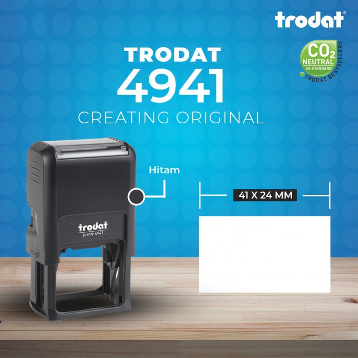 

Stempel Trodat 4941 + LETTER