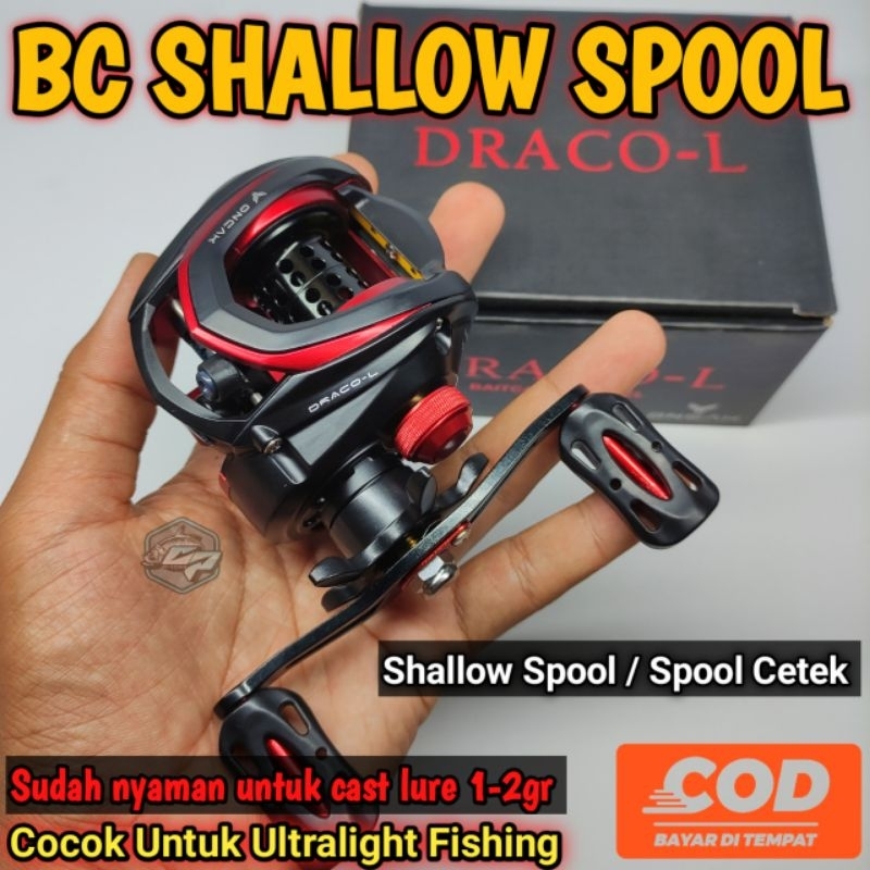 REEK BC ONCAK DRACO-L SHALLOW SPOOL / SPOOL CETEK / REEL BFS
