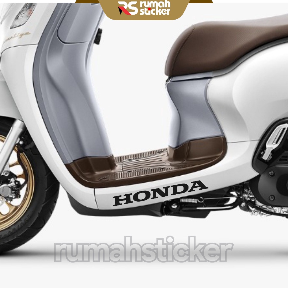 Murah Sticker Stiker Cutting Logo Tulisan HONDA Universal Semua Motor
