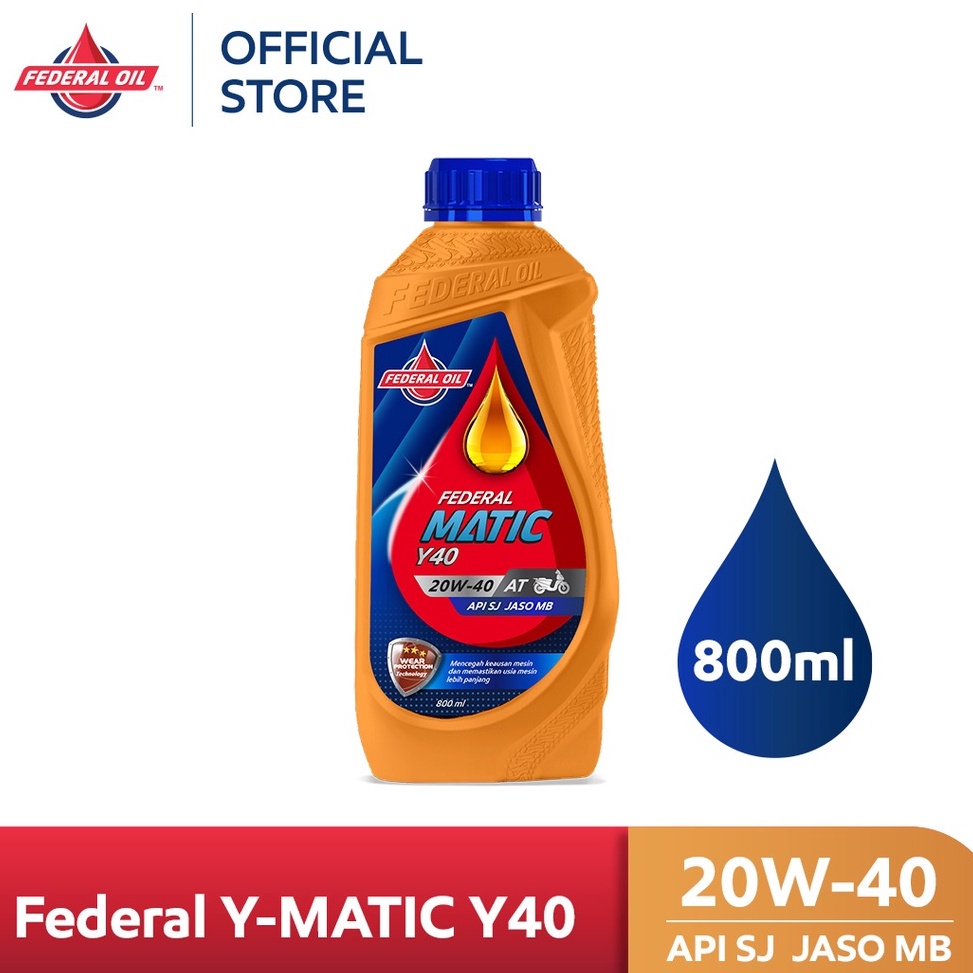 Special Price FEDERAL OIL Matic y 4 2W4 8L 8ml  Motor Matic