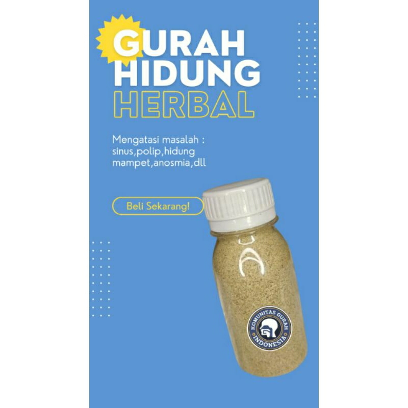 Herbal Gurah Hidung 60gram