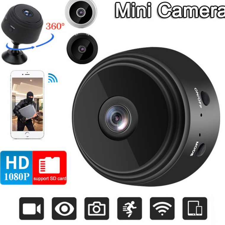 HARGA TERMURAAH Kamera Cctv Wireless Mini Hp Jarak Jauh Tanpa Kabel Tersembunyi