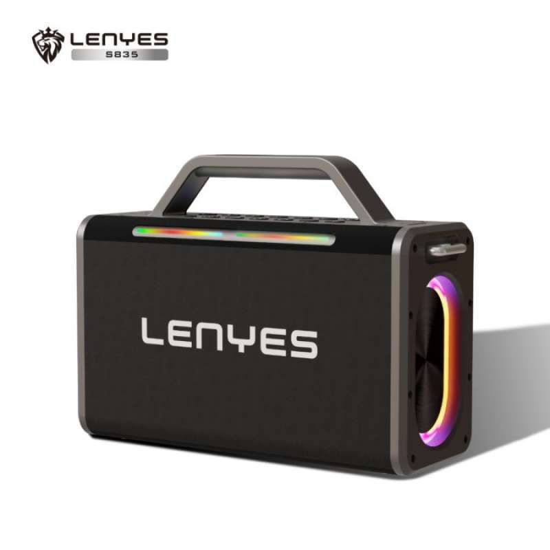 Speaker Lenyes S835 speaker bluetooth portable wireless karaoke 200w