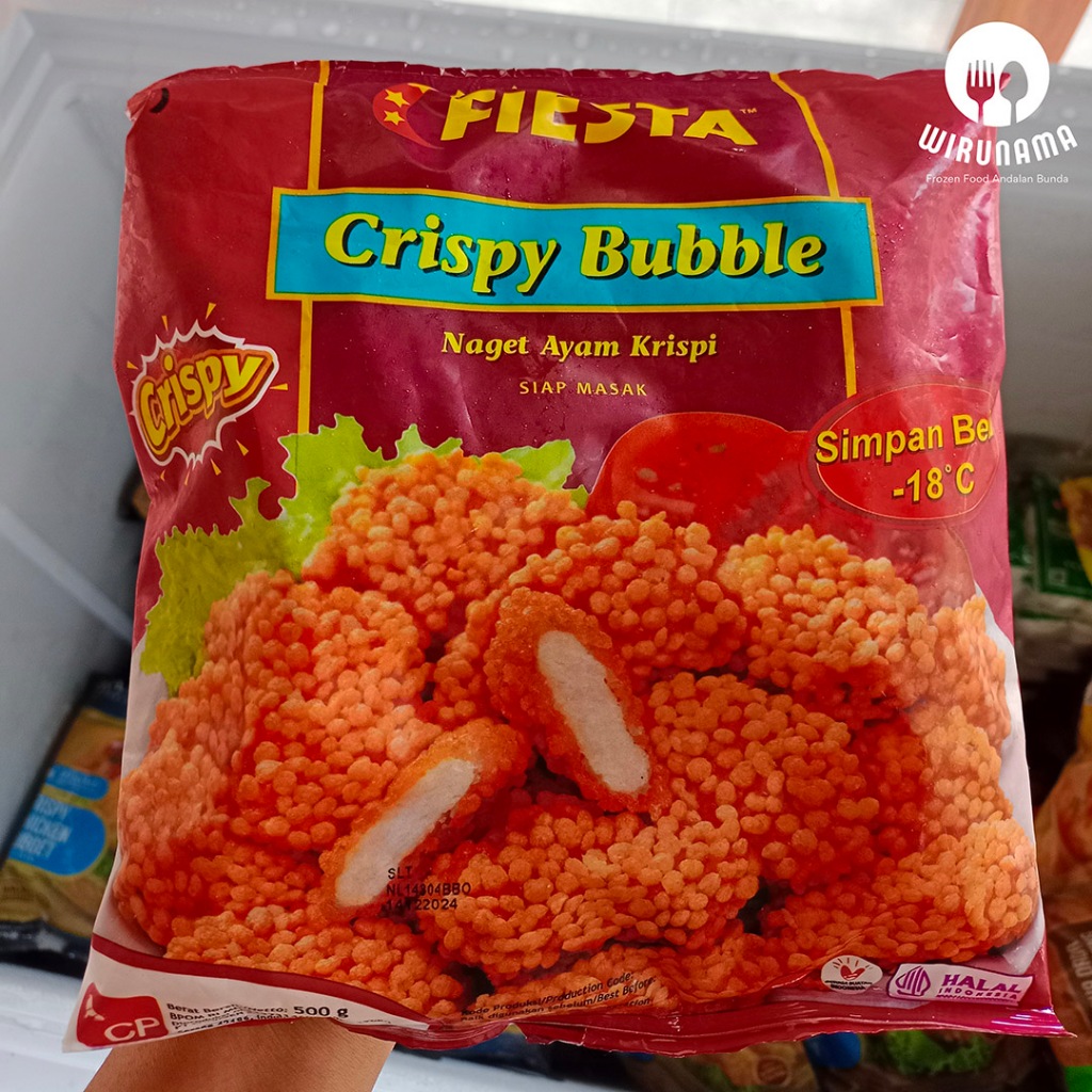 

Fiesta Crispy Bubble Nugget 500 gr Nuget Ayam Frozen Food Yogyakarta Jogjakarta