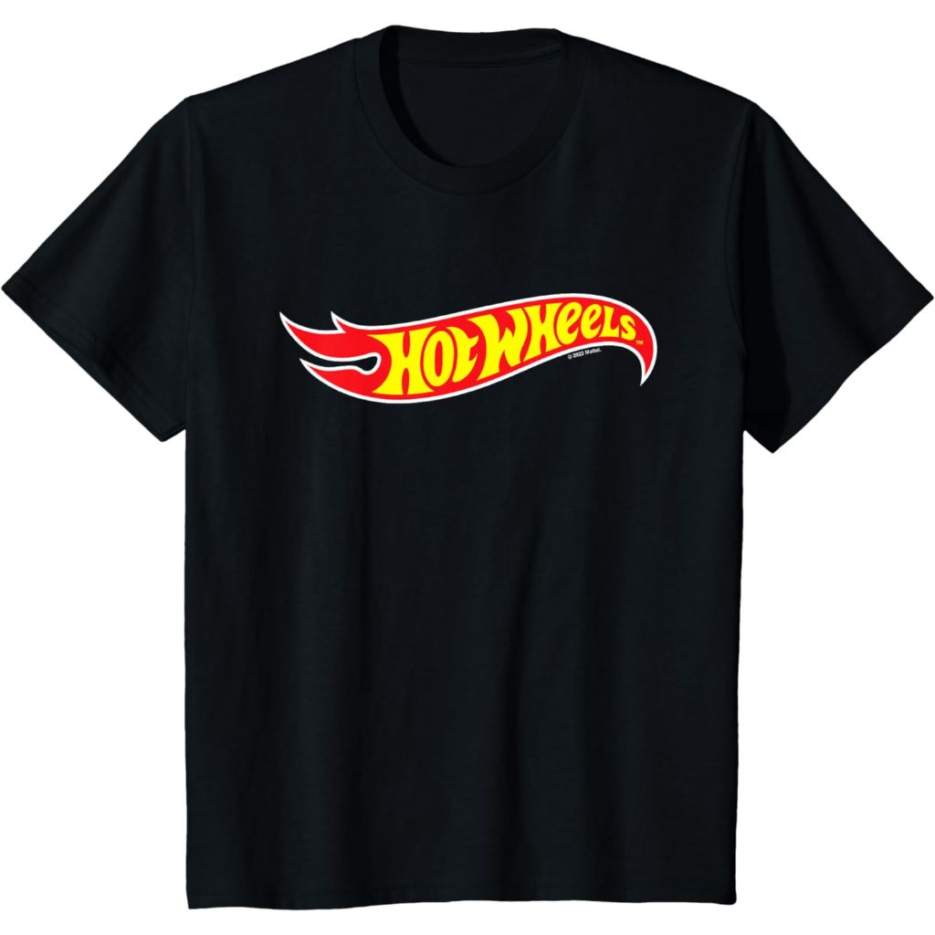 Baju Kaos Anak Distro Premium Hot Wheels - Hot Wheels Logo T-Shirt