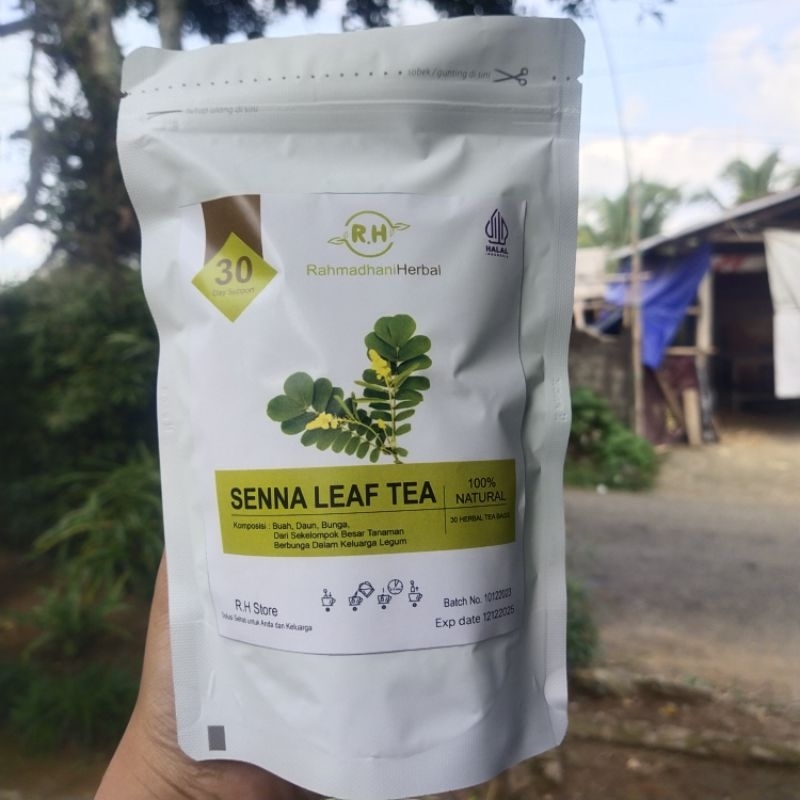 

SENNA LEAF TEA isi herbal 30 tea bag , tea detox usus kotoran dan pelangsing 100% natural