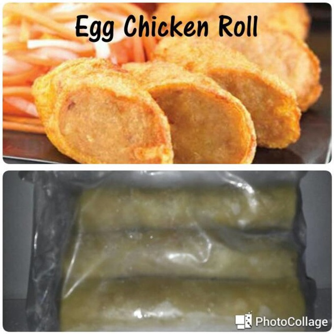 

HIO933 PAKET LENGKAP Egg Chicken Roll Eggroll 3 Lonjor Nugget Bento Ayam