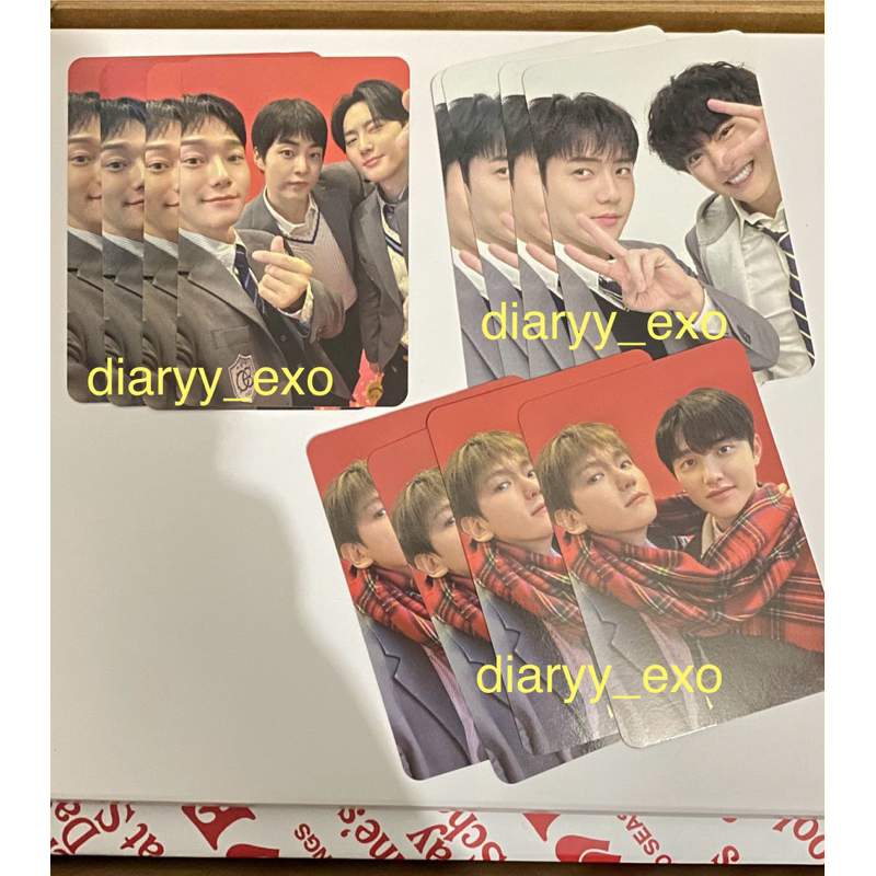 photocard exo SG 2024