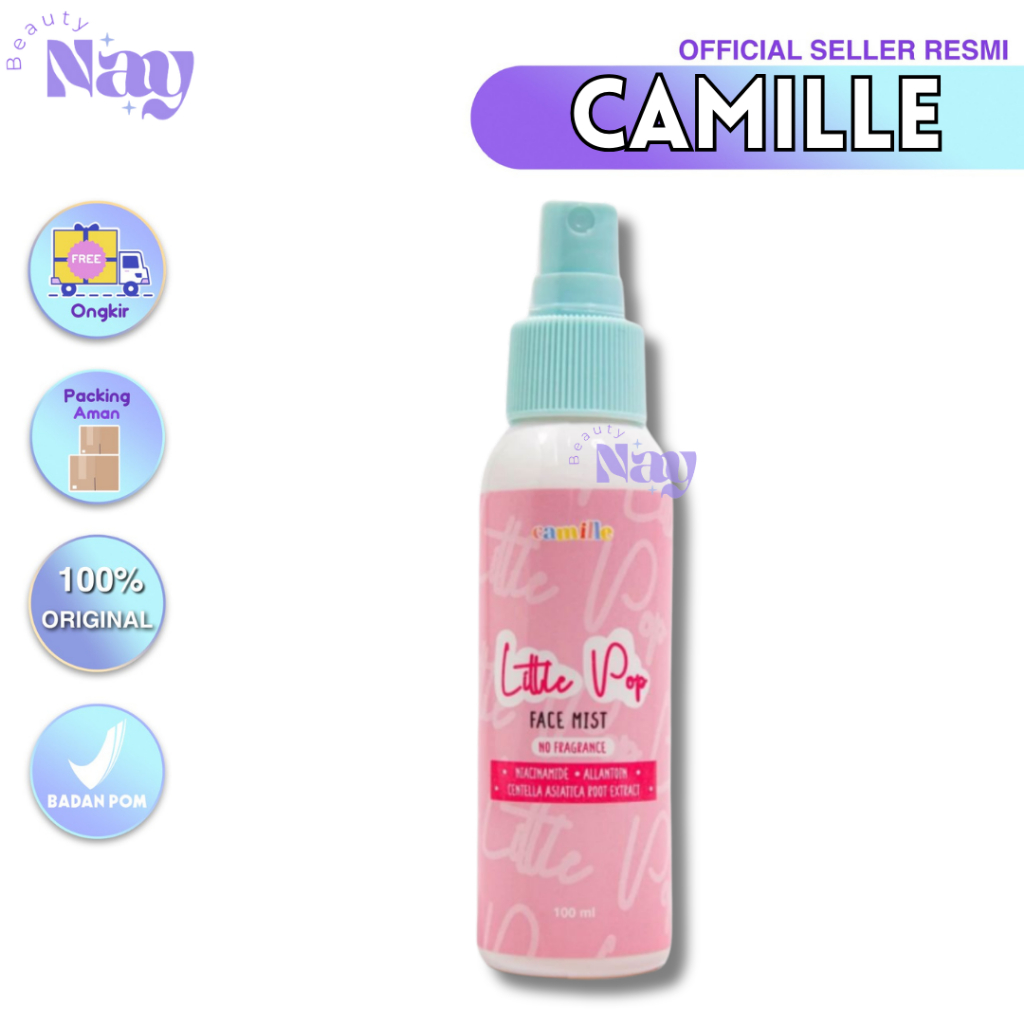 FACE MIST BY CAMILLE BEAUTY LITTLE POP FACEMIST FACE SPRAY PENYEGAR WAJAH SETTING SPRAY BY CAMILE