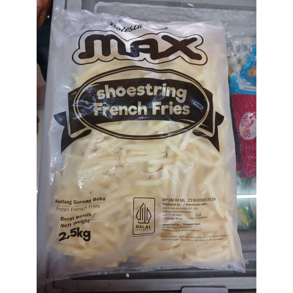 

Max French Fries Shoestring 2,5kg
