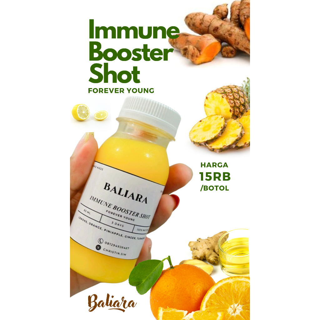 

Immune Booster Shot/ Healthy Juice/ Menjaga Daya Tahan Tubuh